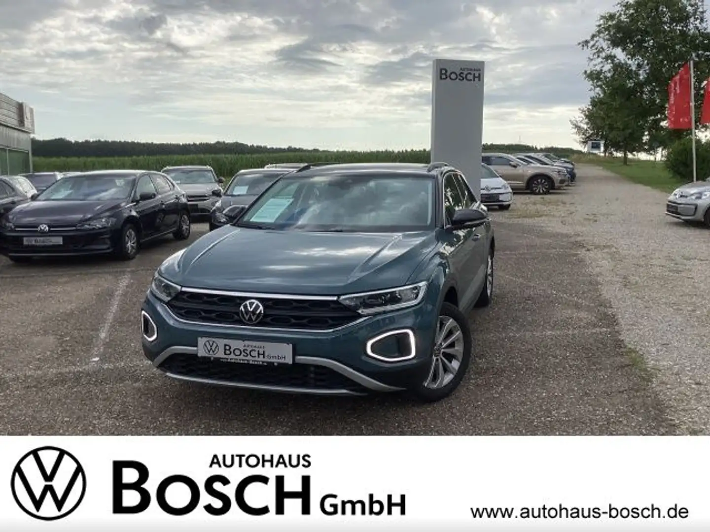Volkswagen T-Roc 1.5 TSI Life DSG Navi ACC RFK SHZ Beats LED Marrón - 1