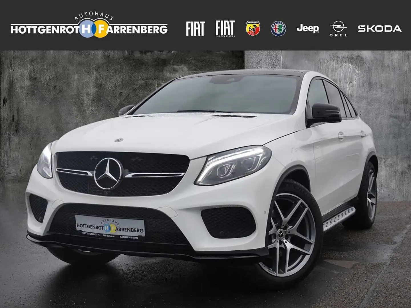 Mercedes-Benz GLE 350 GLE Coupé 350d 4Matic AMG-Line Blanc - 1