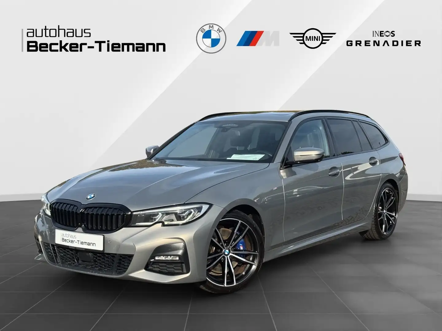 BMW 320 d Touring M Sport | Laser | HuD | Pano.Dach | Driv Grijs - 1