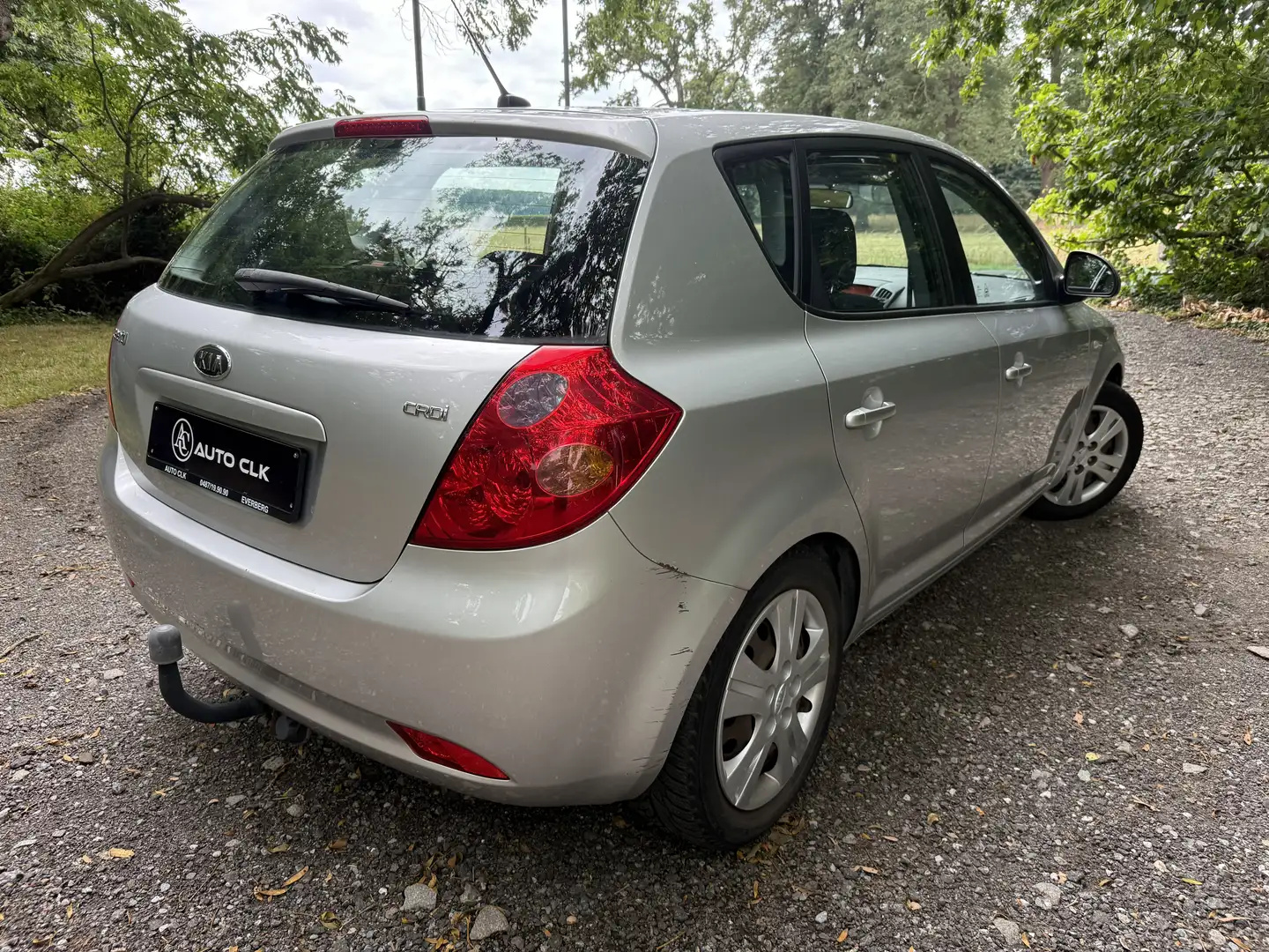 Kia Ceed / cee'd Cee'D 1.6 Turbo CRDi  2009 5P Airco USB 1er Main! Gris - 2