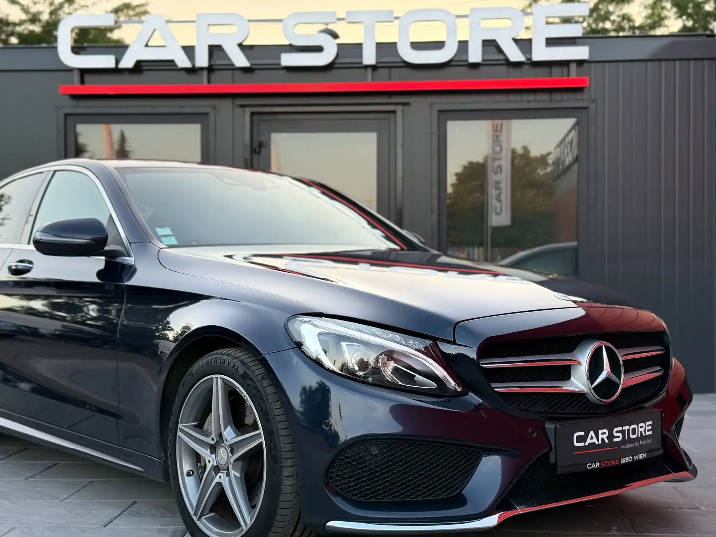Mercedes-Benz C 220 d|4Matic|AMG-Line|Memory|PDC|Navi|LED|Kamera Bleu - 2