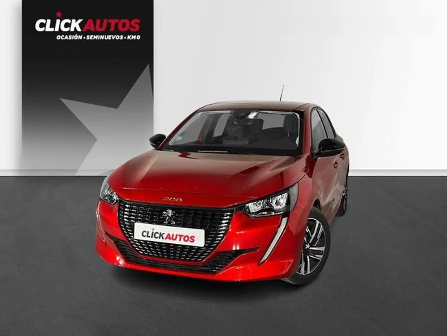 Peugeot 208 1.2 Puretech 100CV Allure Pack EAT8 Rojo - 1