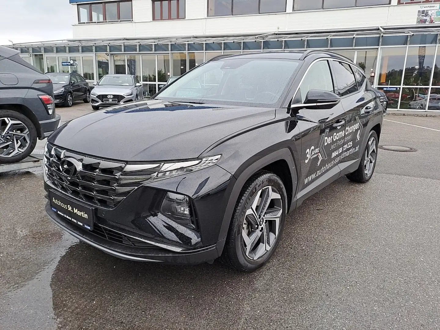 Hyundai TUCSON Tucson 1,6 T-GDI Plug-In Hybrid 4WD Prestige Li... Noir - 1