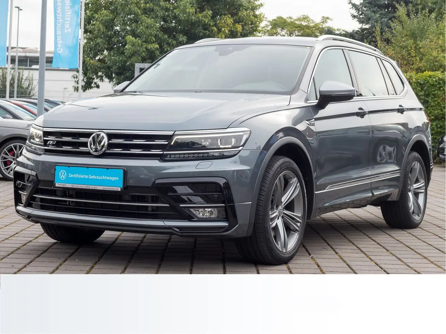 Volkswagen Tiguan Allspace 2.0 TSI 4M R-LINE 7SITZER LM19 N Grau - 2