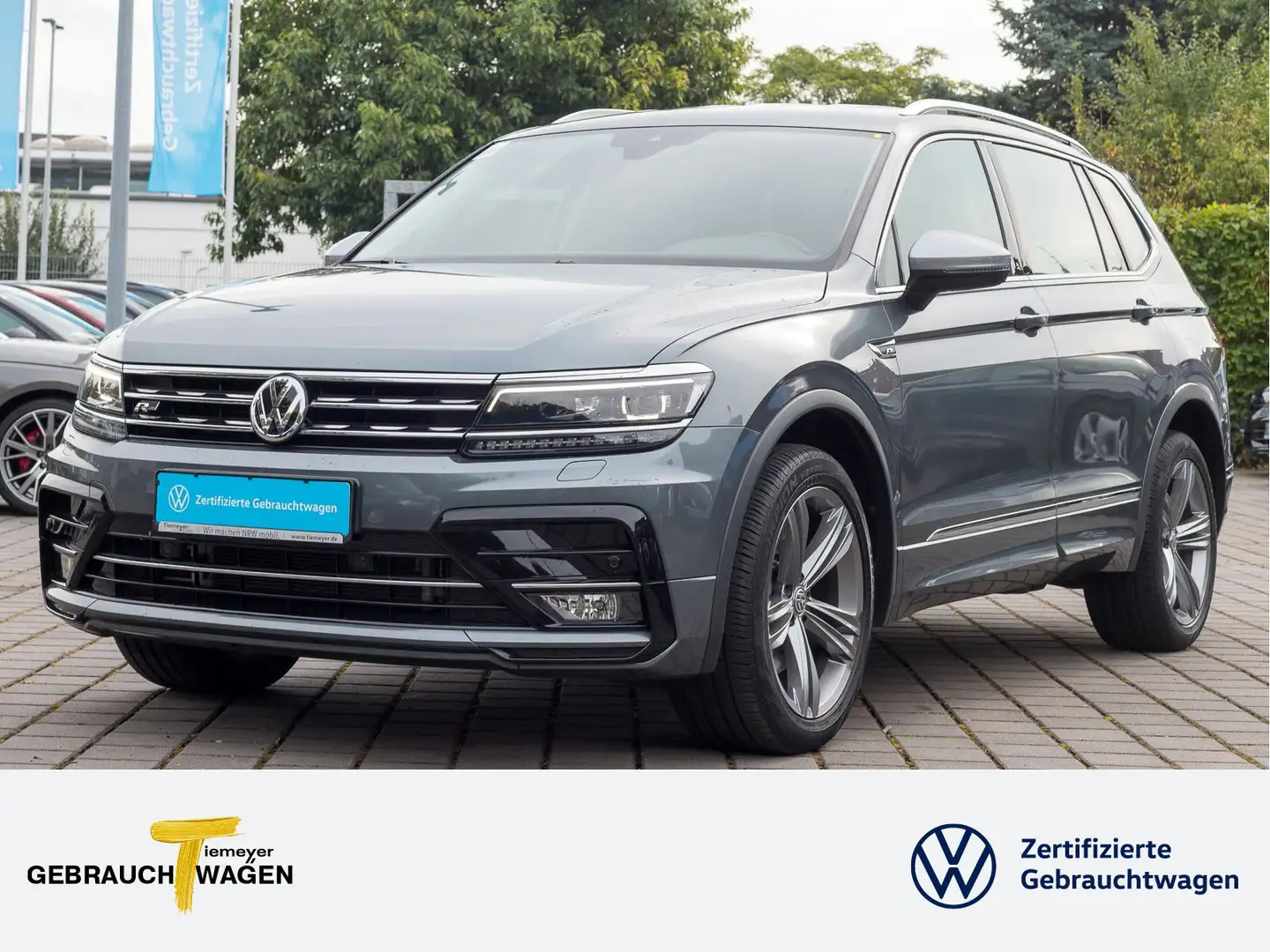 Volkswagen Tiguan Allspace 2.0 TSI 4M R-LINE 7SITZER LM19 N Grau - 1