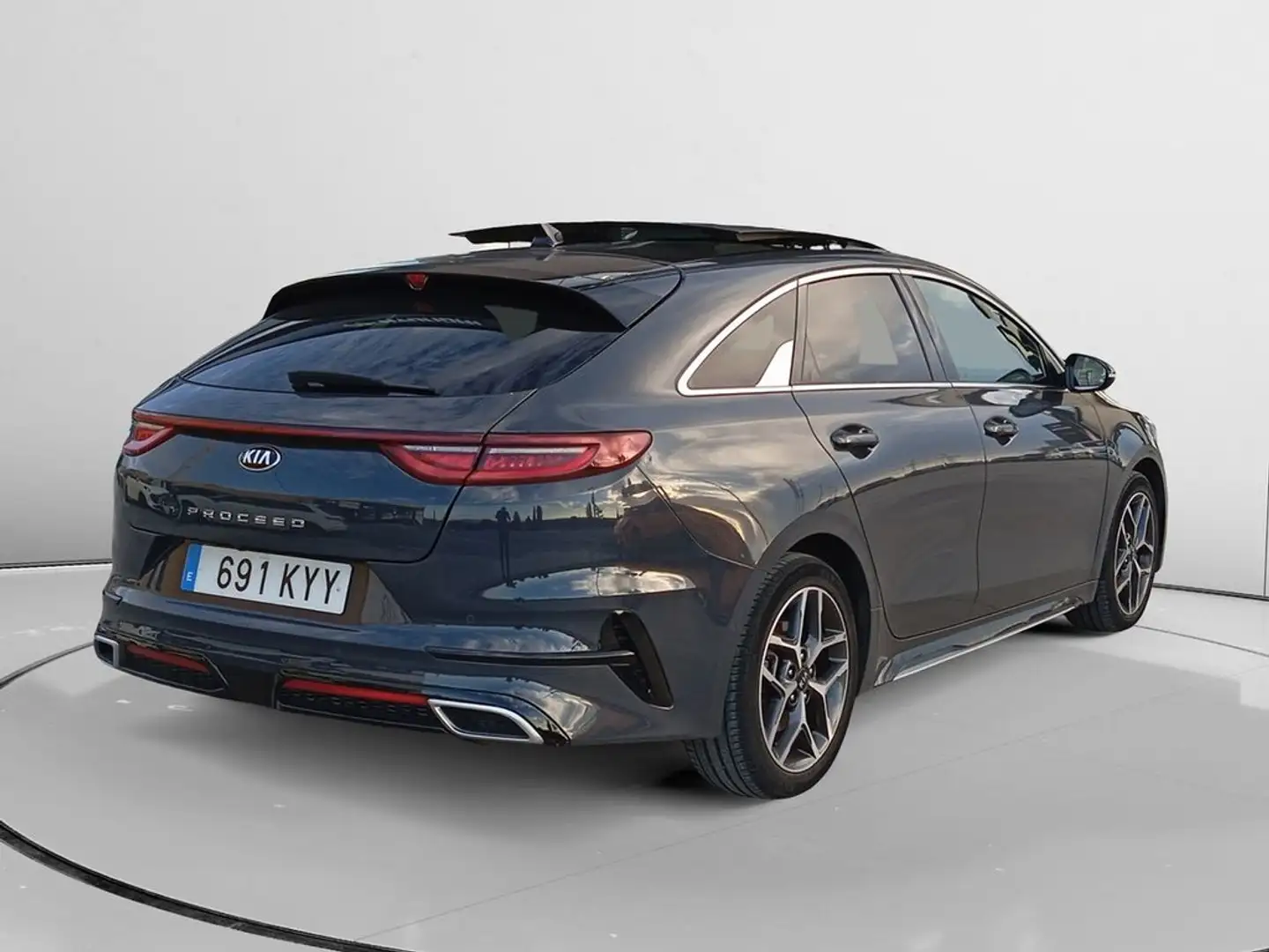 Kia ProCeed / pro_cee'd GT-Line Gris - 2