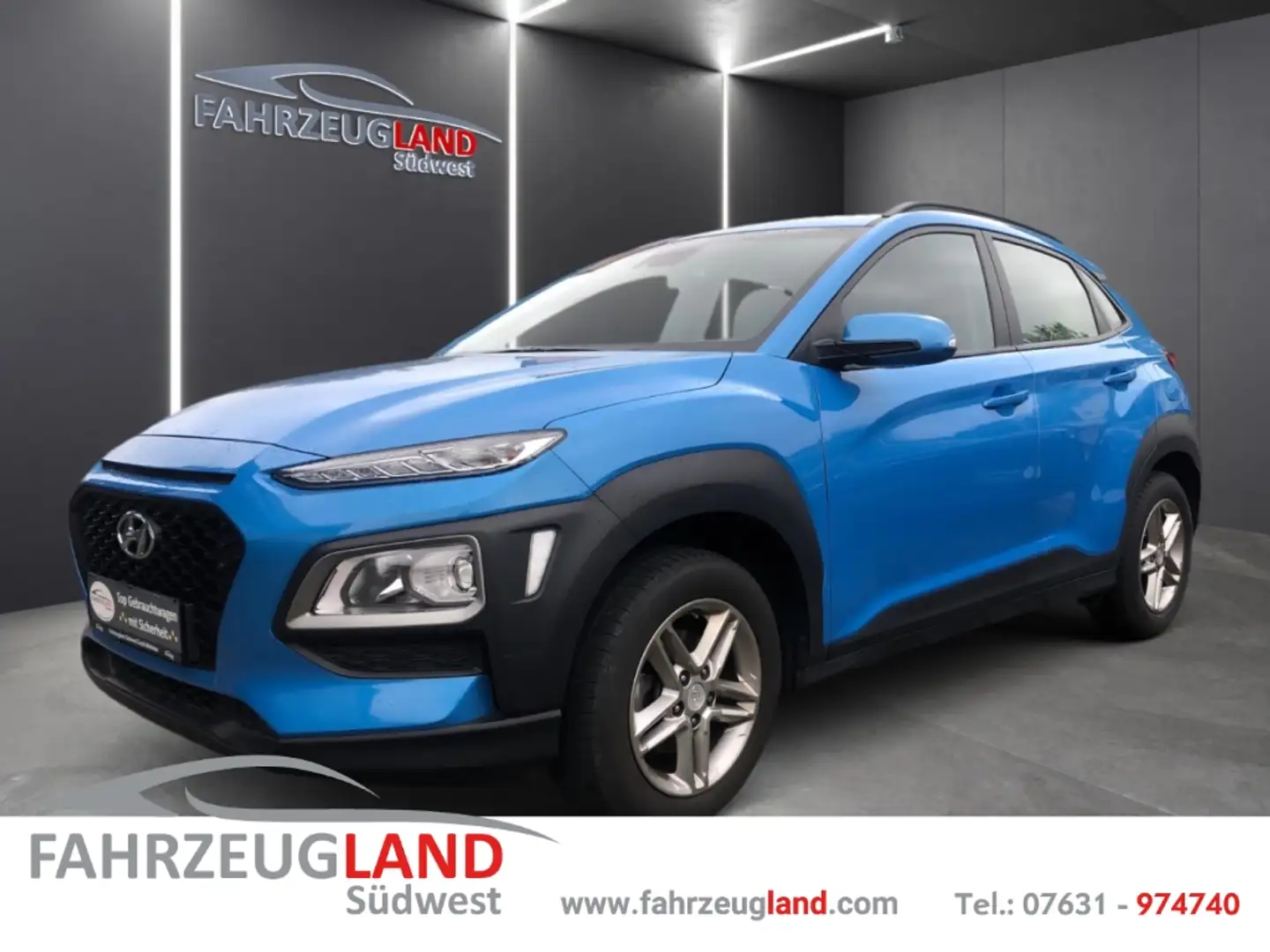 Hyundai KONA Trend 2WD 1.0 T-GDI Klimatronic Rückkmr. DAB+ Frei Blau - 1