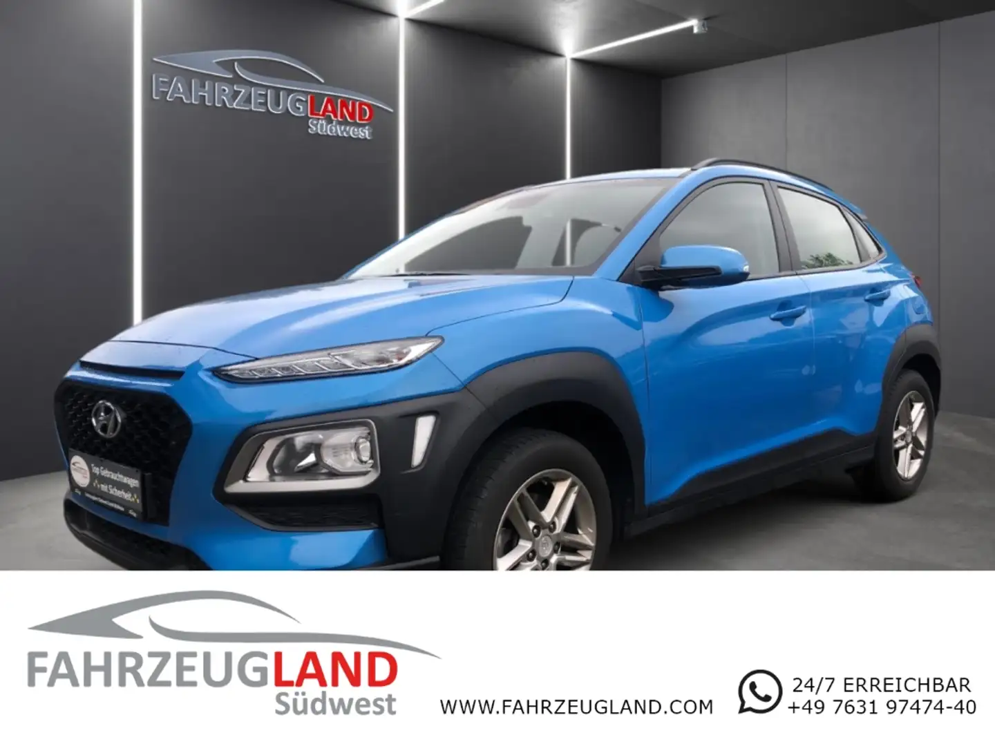 Hyundai KONA Trend 2WD 1.0 T-GDI Klimatronic Rückkmr. DAB+ Frei Blau - 1