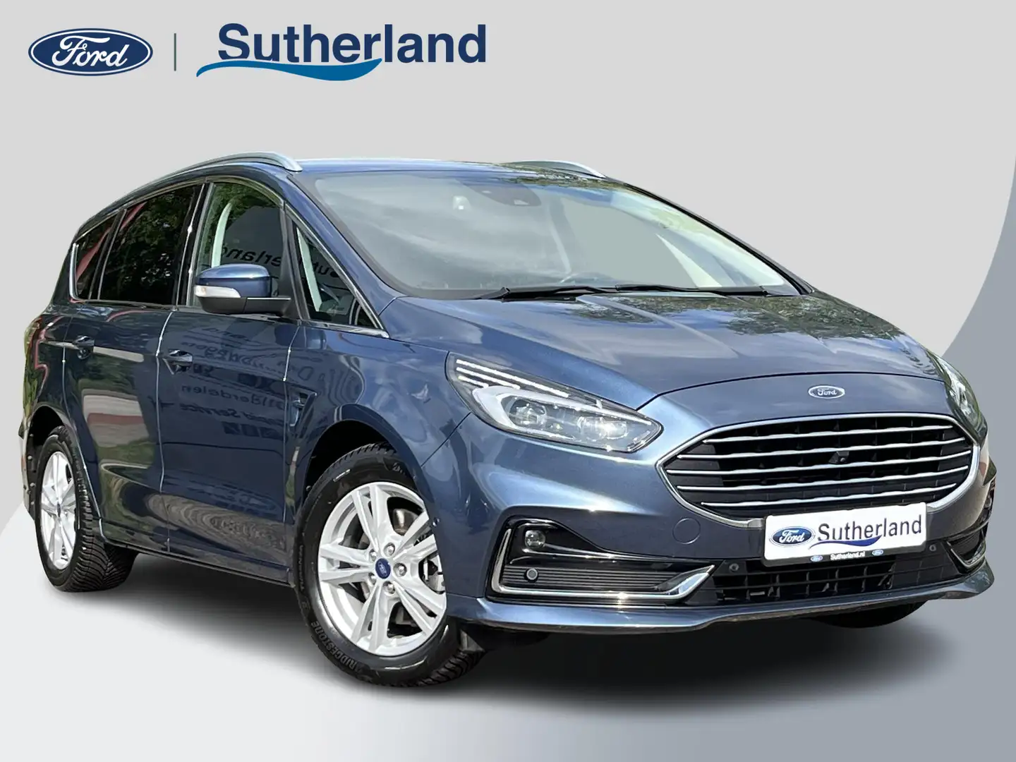 Ford S-Max 2.5 FHEV Titanium 190pk | 7 Persoons | Winterpack Blauw - 1