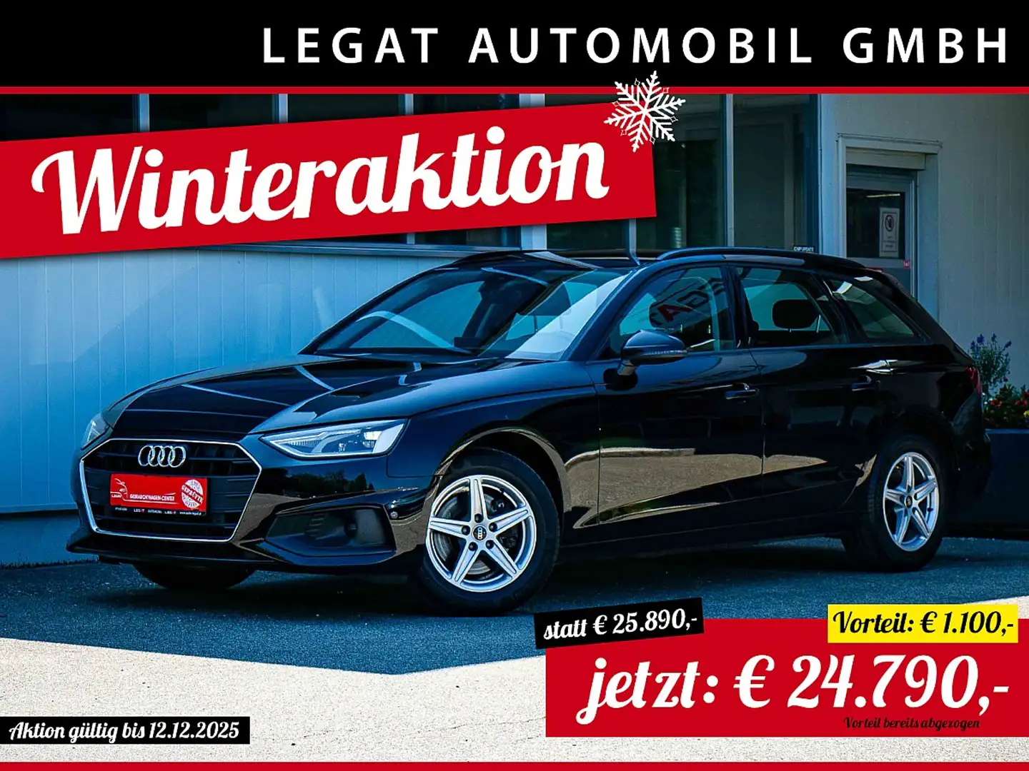 Audi A4 Avant 35 TDI S-tronic *KAMERA*LED* Schwarz - 1