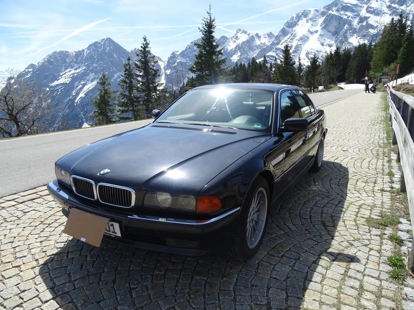 BMW 750 750i, V12, E38, Sammlerfahrzeug Чорний - 1