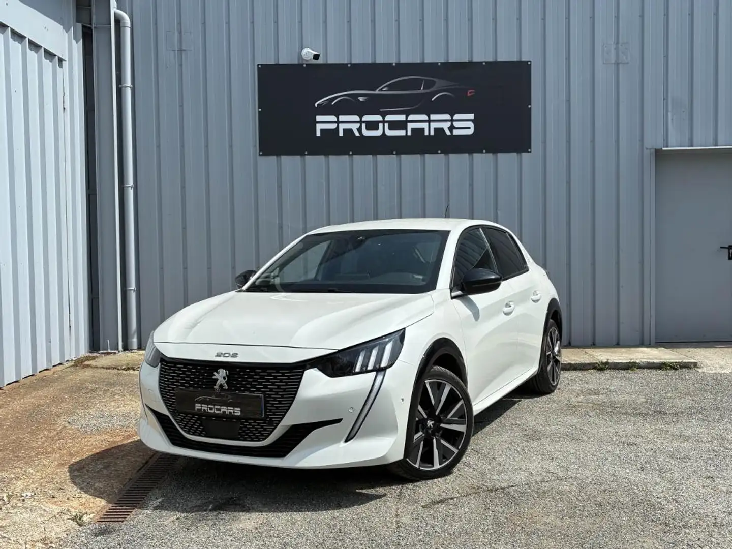 Peugeot 208 1.5 BlueHDi 100 CH GT Blanc - 1