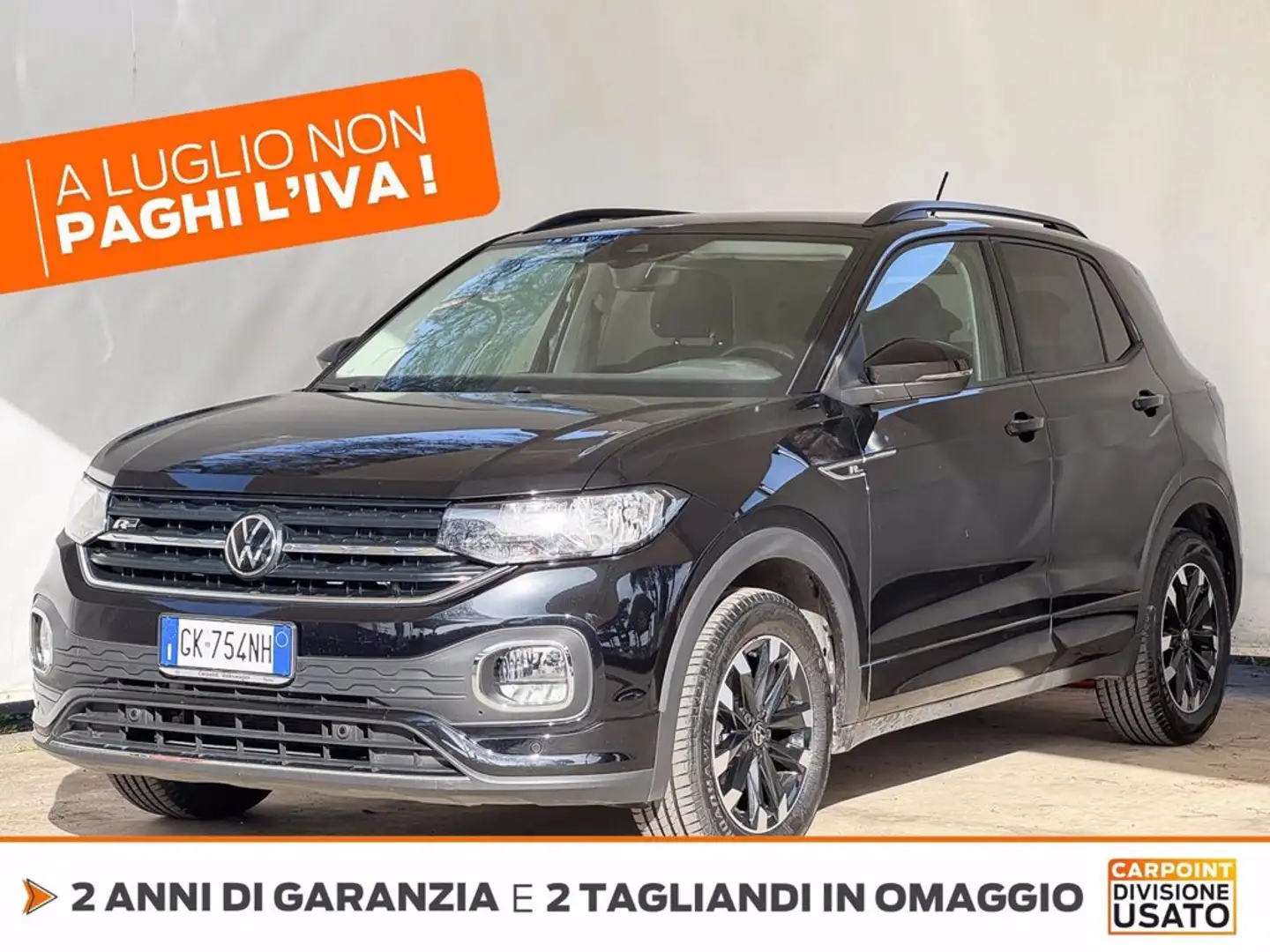 Volkswagen T-Cross 1.0 tsi sport 110cv dsg Nero - 1