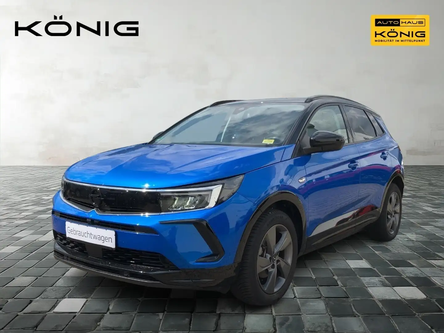 Opel Grandland X X GS 1.2T 130 PS Navi*Allwetter*LED Blau - 1