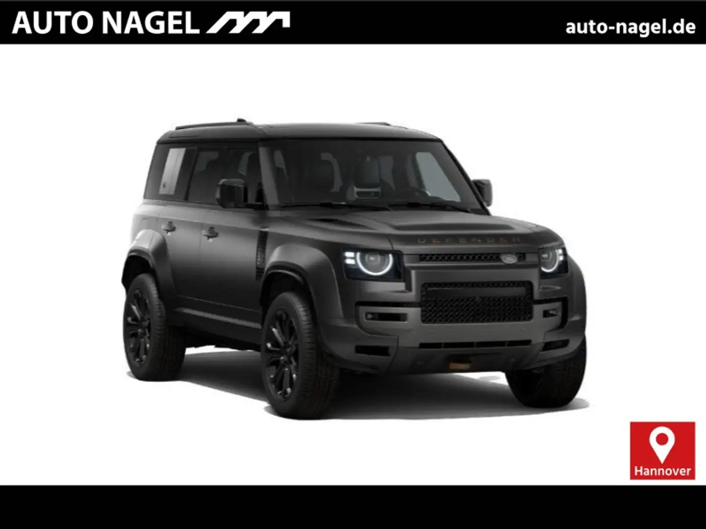 Land Rover Defender Defender 110 P635*OCTA* 22" AHK Mattlack Dachrel Grau - 1