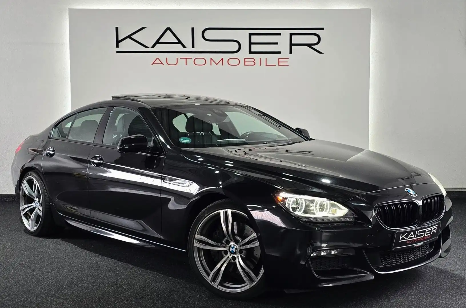 BMW 640 d Gran Coupe*M-PAKET*PANO*360°*KEYLESS*SOFT-C Negro - 1