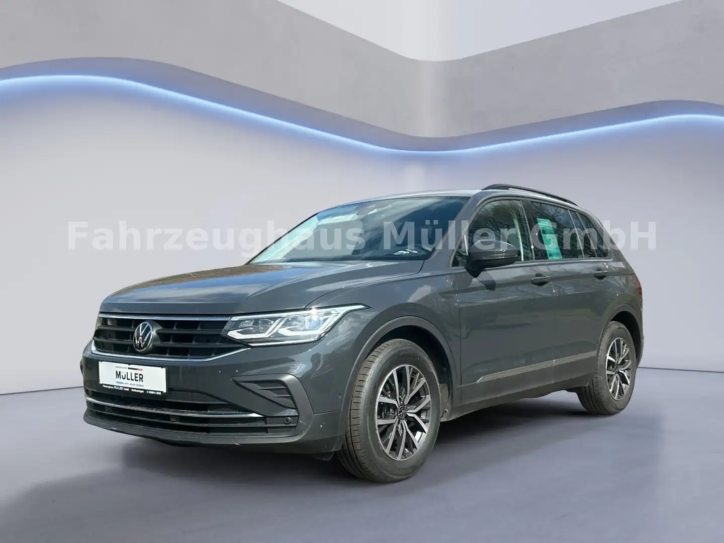 Volkswagen Tiguan Life 2.0TDI 110kW DSG LED ACC Grau - 1