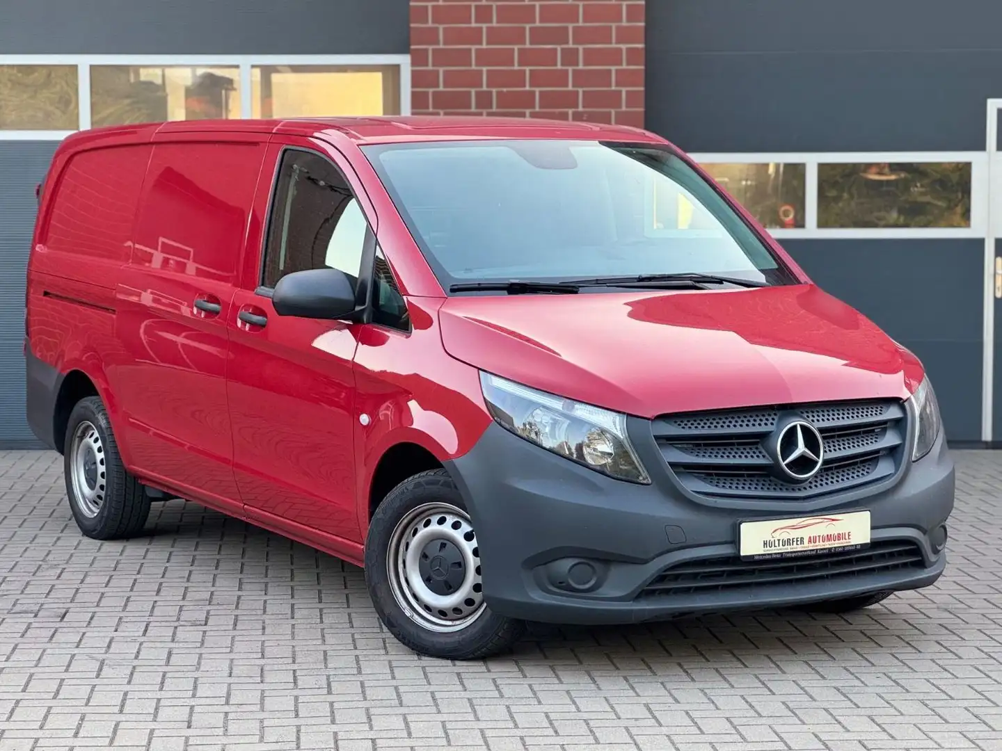 Mercedes-Benz Vito 116 CDI Kasten lang *KLIMA*KAMERA*1.HAND* Rouge - 1