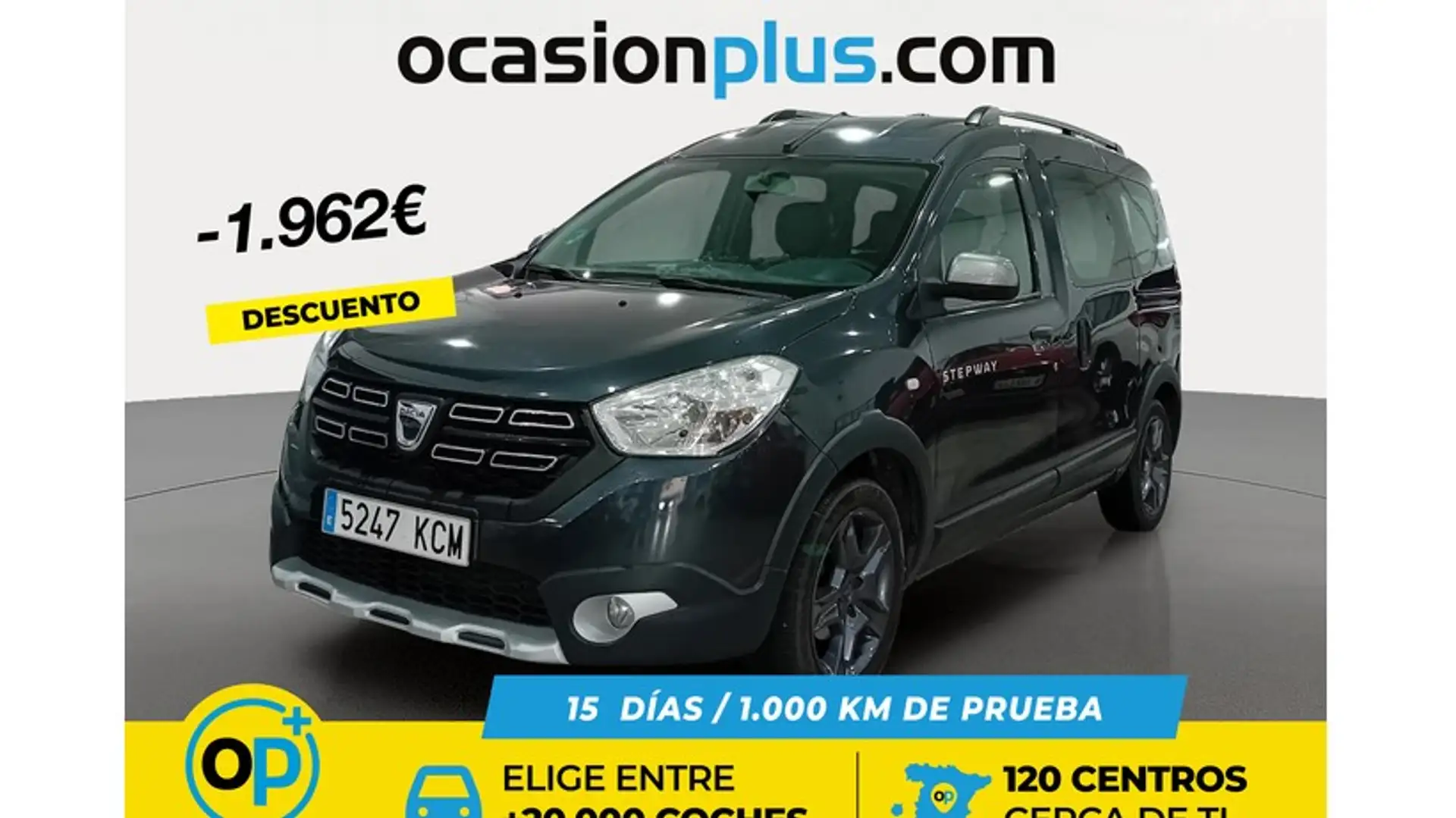 Dacia Dokker 1.5dCi SL Trotamundos 66kW Gris - 1