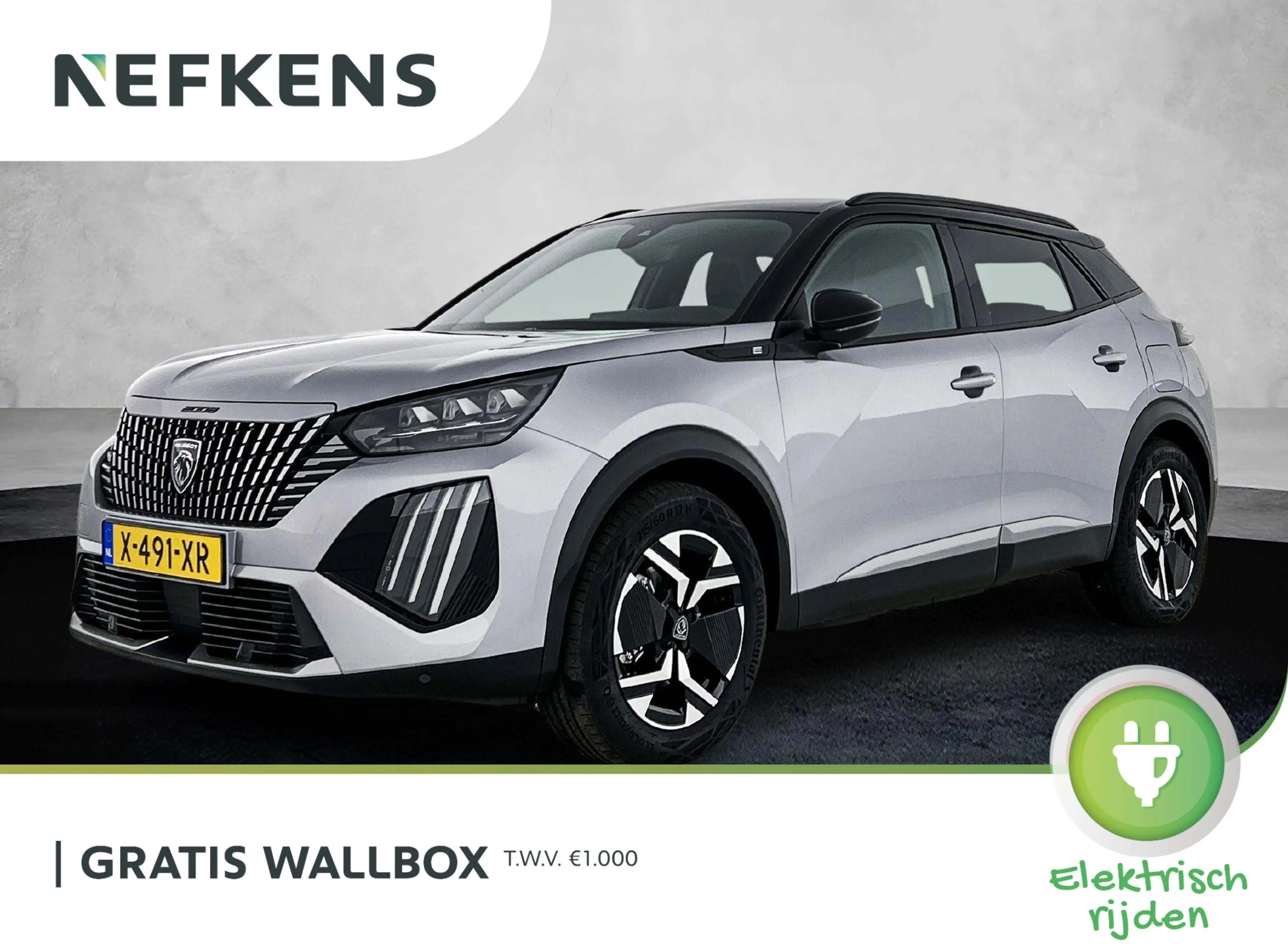 Peugeot e-2008 EV 54 kWh 156pk GT Automaat | 3 Fase | Navigatie |