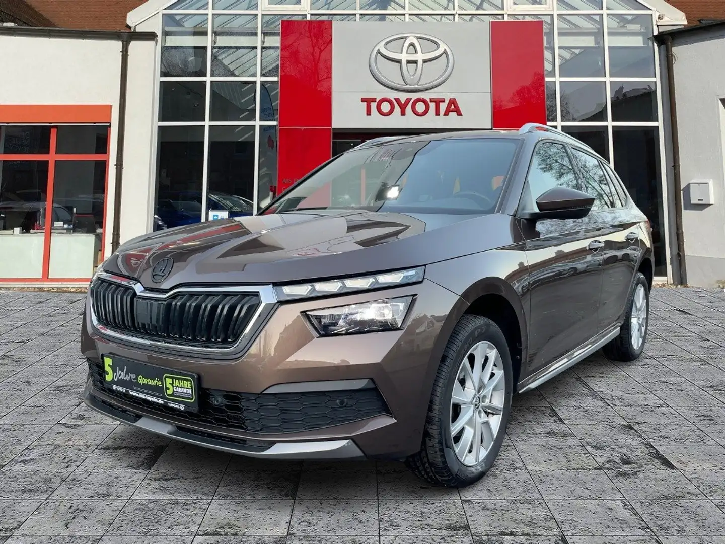 Skoda Kamiq 1.6 TDI Style Navi*ACC*KAM*DAB*SHZ*TotWink Braun - 2