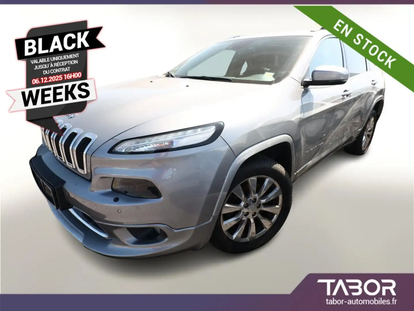 Jeep Cherokee 2.2 MultiJet 200 Overland 4WD Act Gris - 1