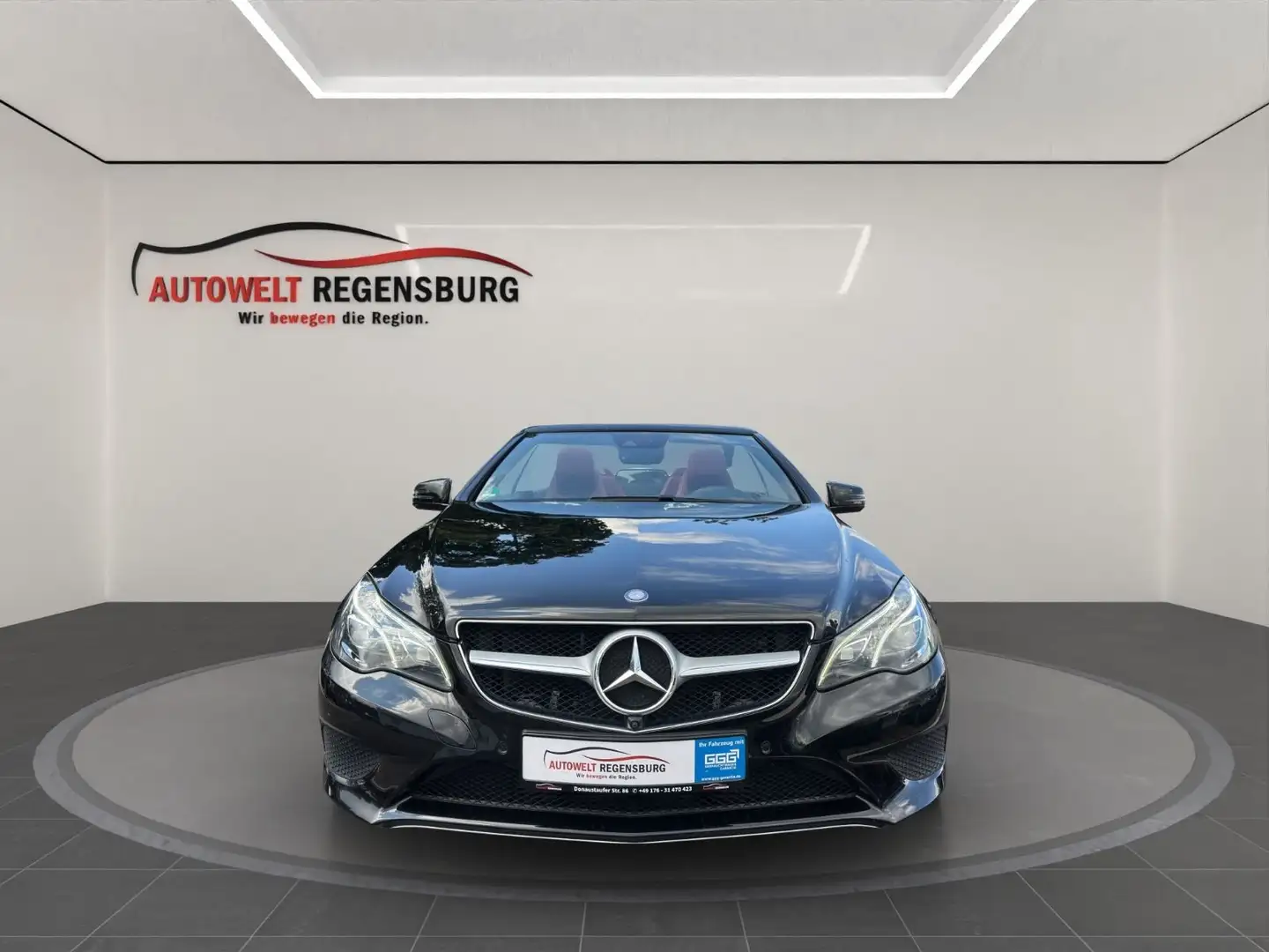 Mercedes-Benz E 250 E250*CABRIO*360*ACC*NAVI*LED*1HA*LEDER*NACKEN-HZ Schwarz - 2