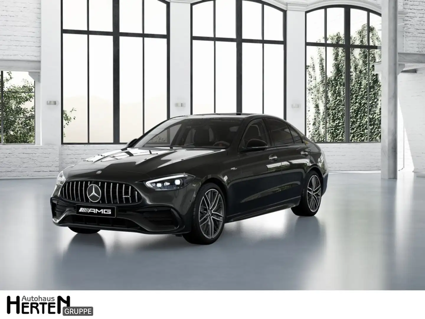 Mercedes-Benz C 43 AMG 4M+PANORAMA-SD+HEAD-UP+MEMORY+LEDER+BURMESTER 3D Grau - 1