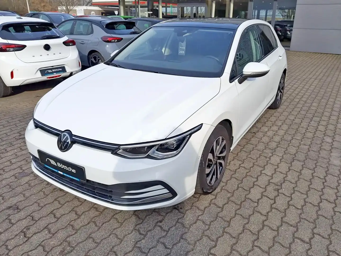 Volkswagen Golf Active 2.0 TDI AHK*GLASDACH*NAVI*LED*KAMERA Weiß - 2