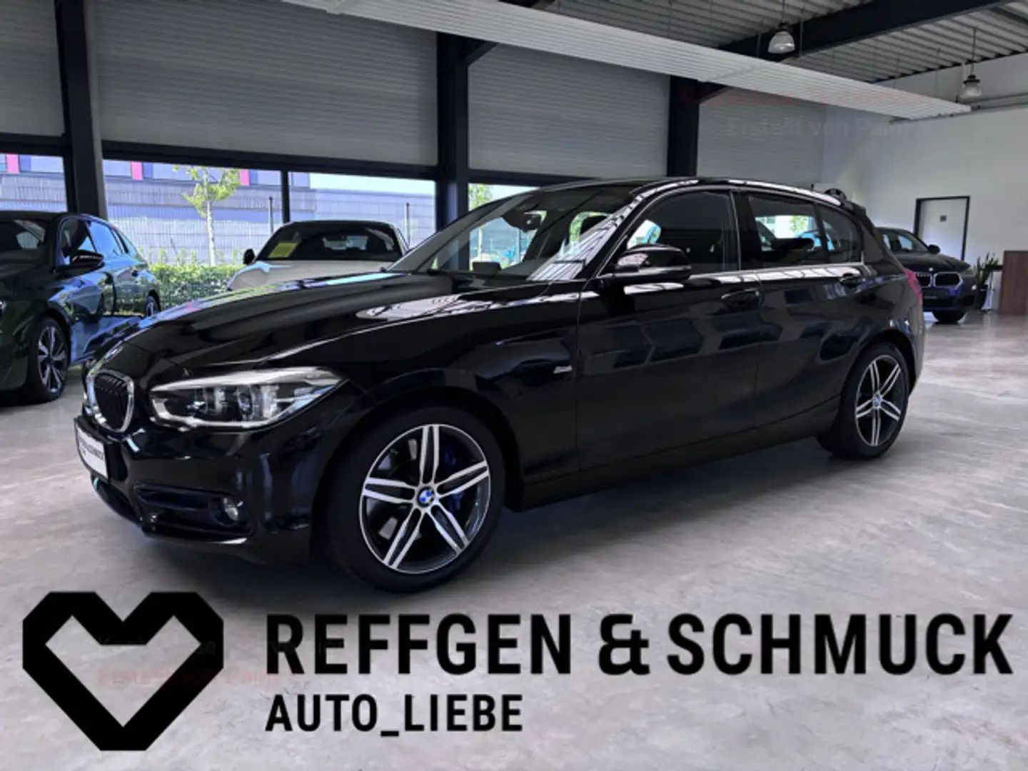 BMW 125 SPORT LINE AUTOMAT+NAVI+LED+DAB+HARMAN+APPLE Noir - 1
