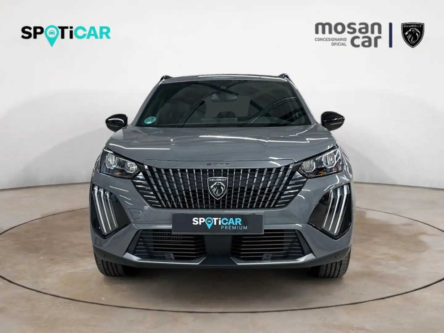 Peugeot 2008 1.2 PureTech S&S Allure 100 Gris - 2