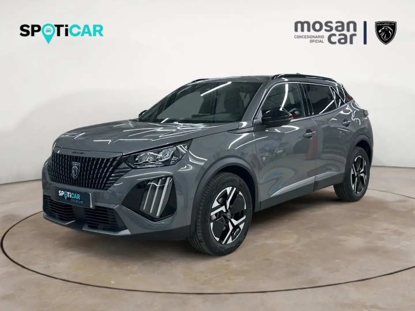 Peugeot 2008 1.2 PureTech S&S Allure 100 Gris - 1