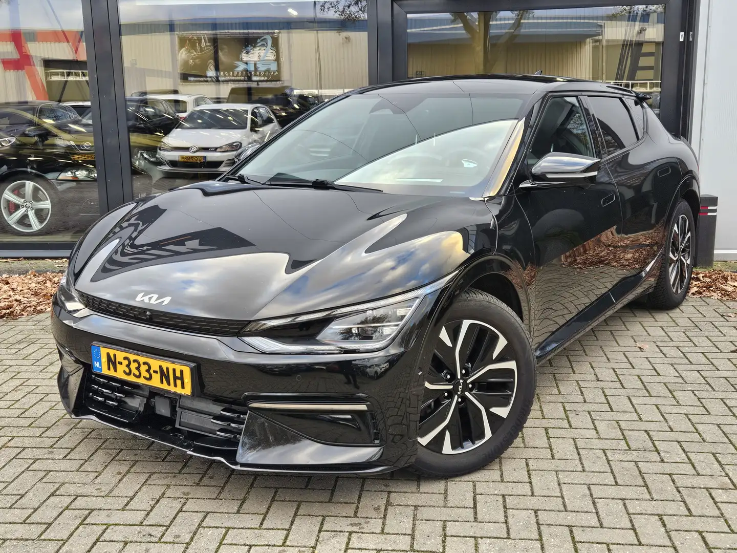 Kia EV6 GT-Line 77.4 kWh + 98.5% SOH + ALLE OPTIES Noir - 2