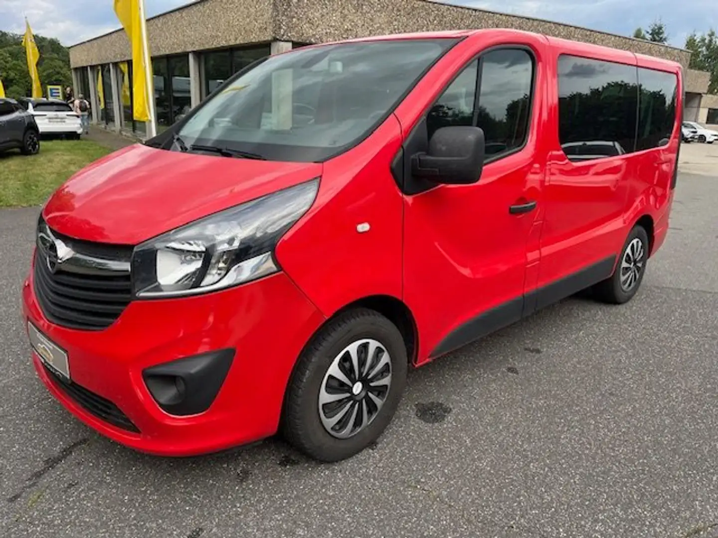 Opel Vivaro Combi L1H1"8 Sitzer,Klimaanlage,AHK,Radio" Czerwony - 1