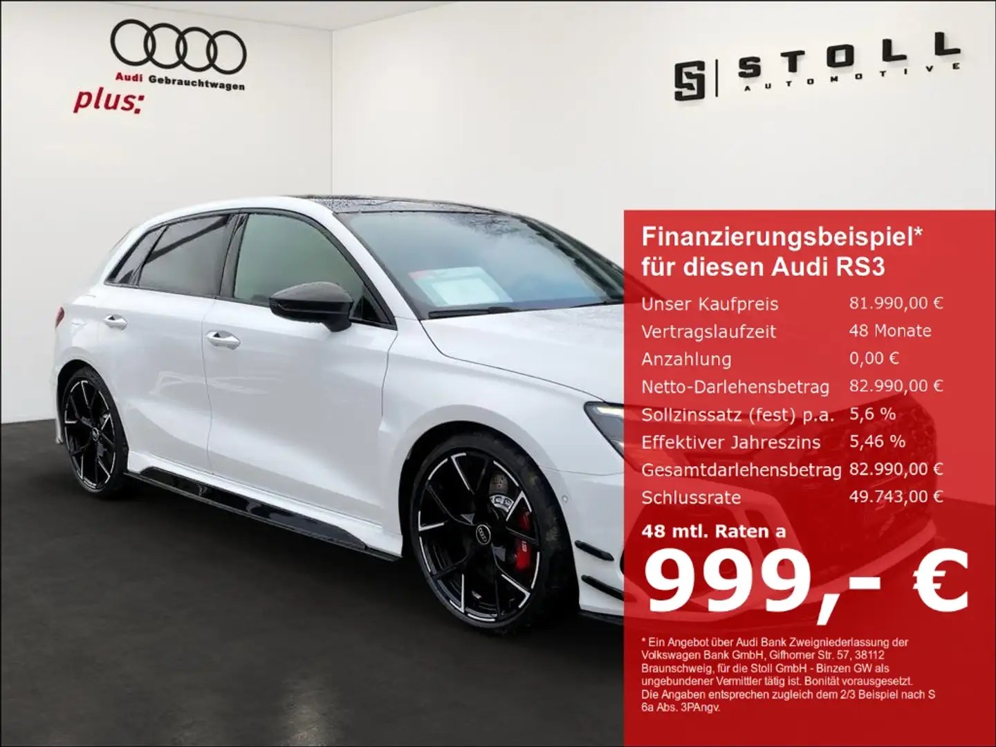 Audi RS3 Spb. Stoll Sport First Edition 1 of 50 Bianco - 1