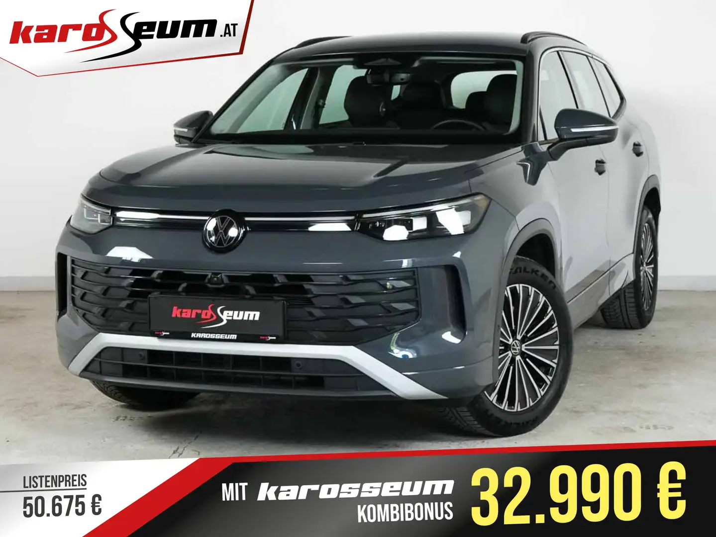 Volkswagen Tayron 1.5 eTSI Life | PREMIUM SUV | 7-Sitze | AHK Grau - 1