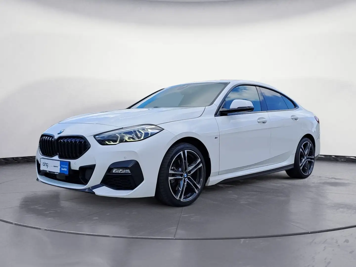 BMW 218d Gran Coupe M Sport Sportsitze PDC HIFI Blanc - 2