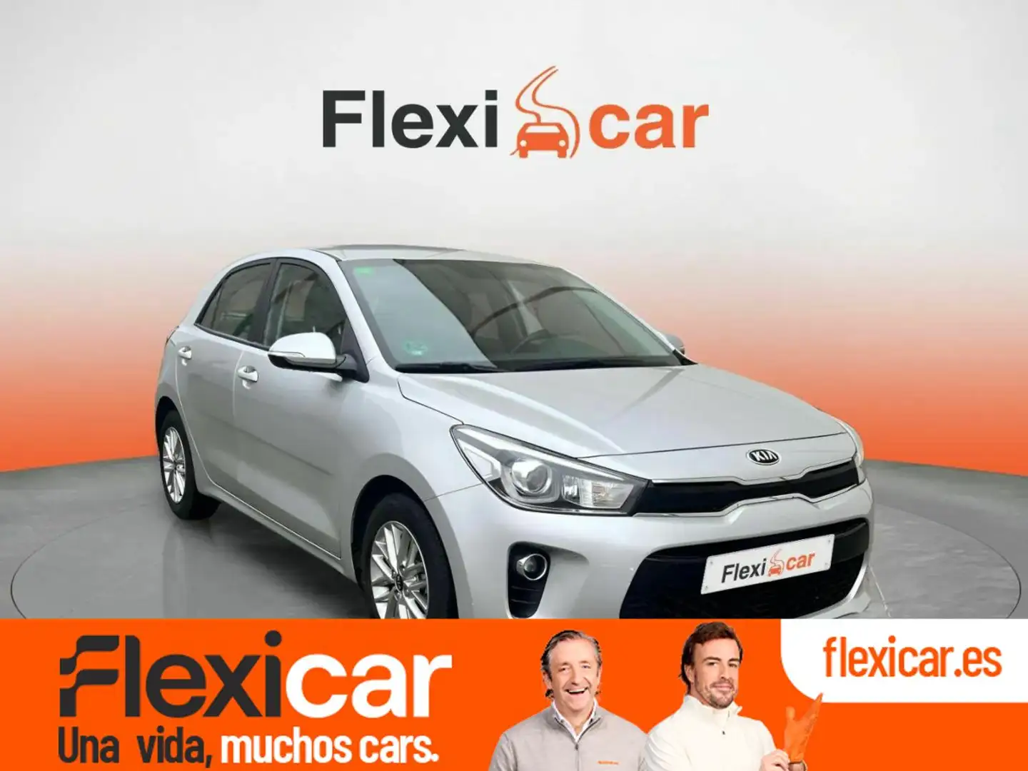 Kia Rio 1.2 CVVT Drive Gris - 1