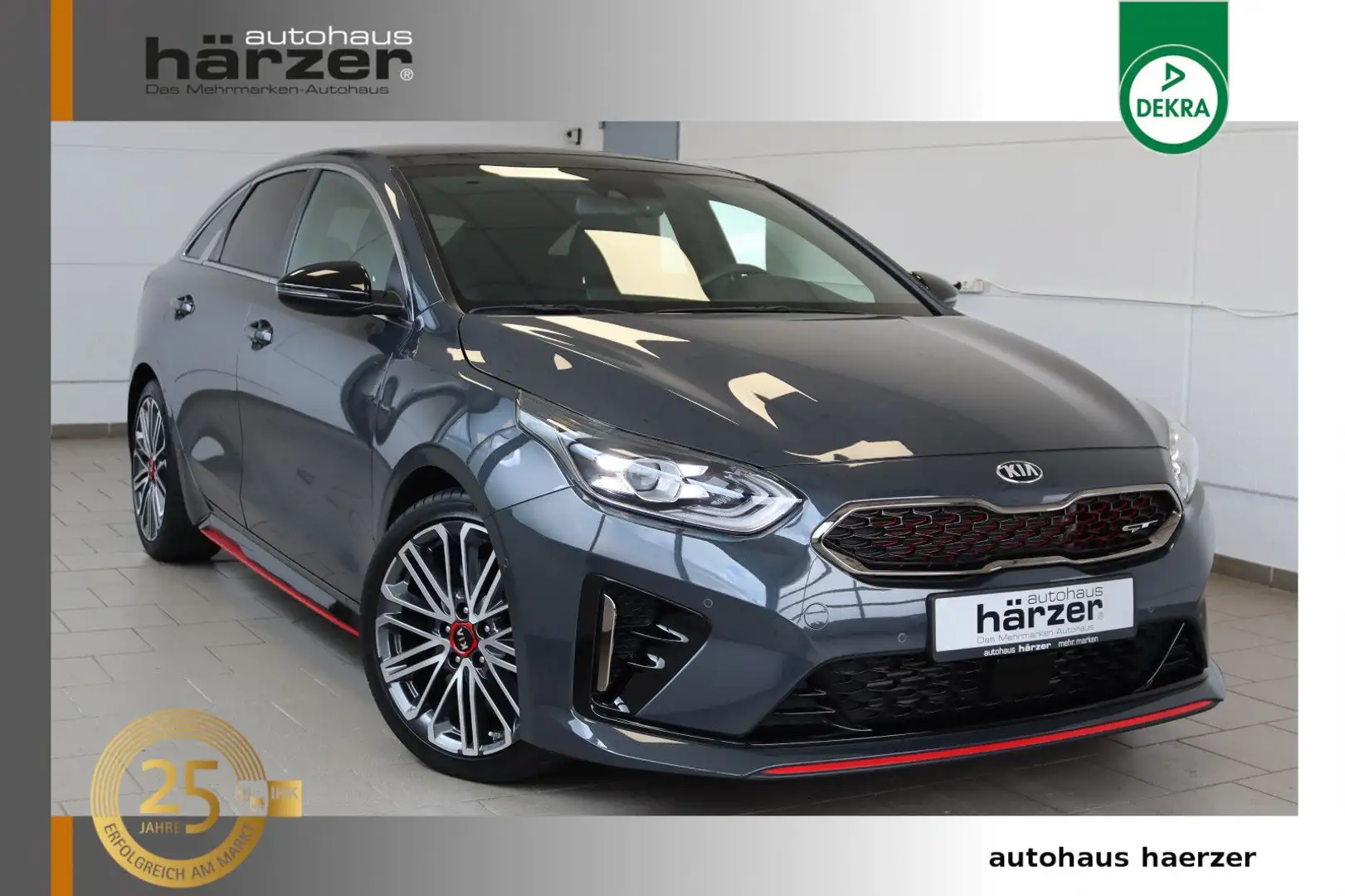 Kia ProCeed / pro_cee'd ProCeed GT DCT *PANO*LED*NAV*RFK*ACC*JBL*DAB*PDC Grau - 1