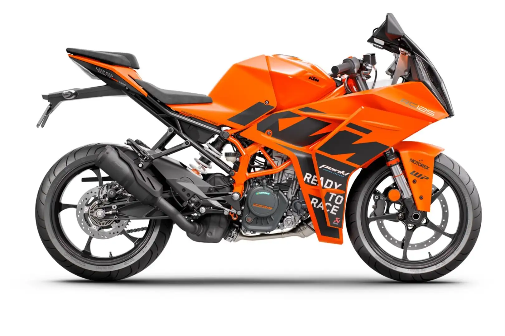 KTM RC 125 ABS Oranje - 1