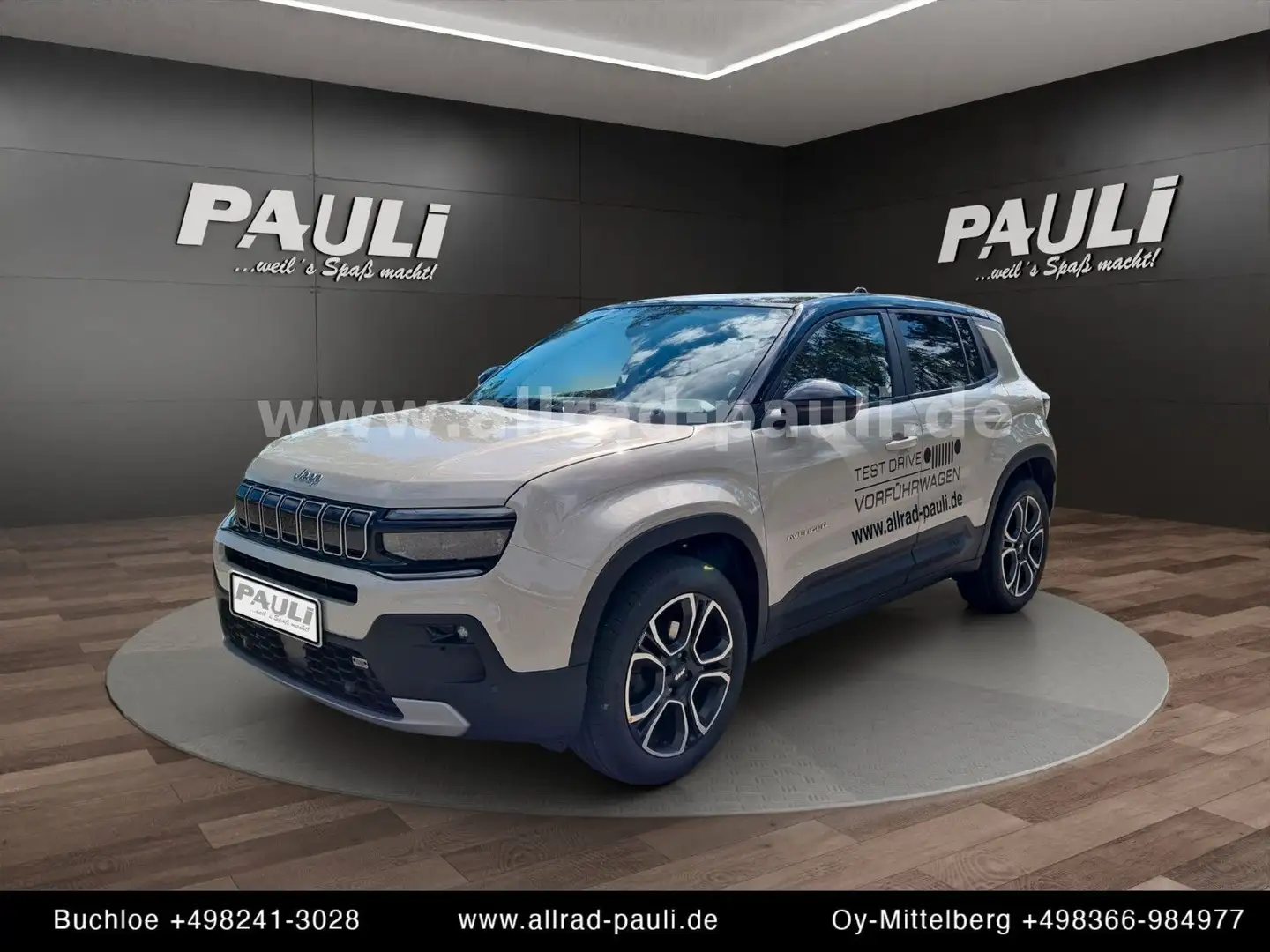 Jeep Avenger 1.2 e-hybrid Summit |Leder, Infotainment Gris - 1