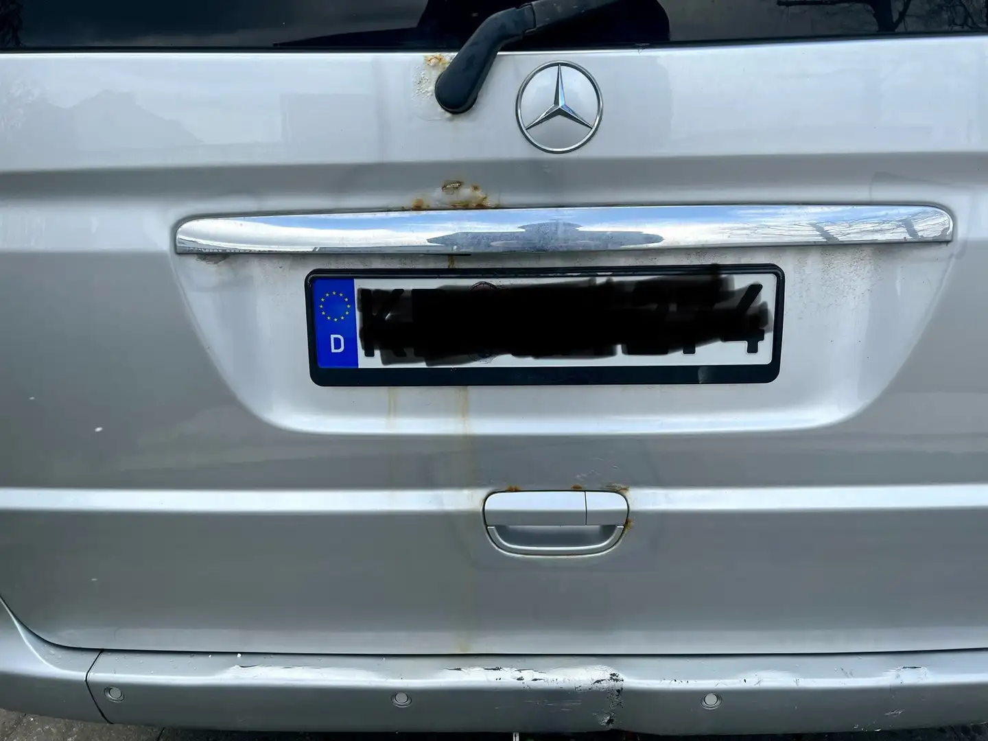 Mercedes-Benz Viano 2.2 CDI lang Automatik Ambiente DPF Zilver - 2