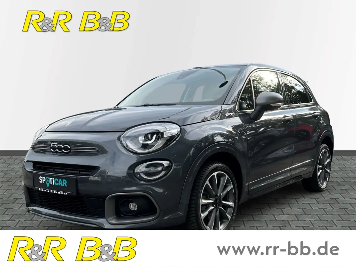 Fiat 500X Dolcevita Sport 1.5 GSE Mild-Hybrid AT NAVI+SHZ+CA Grau - 1