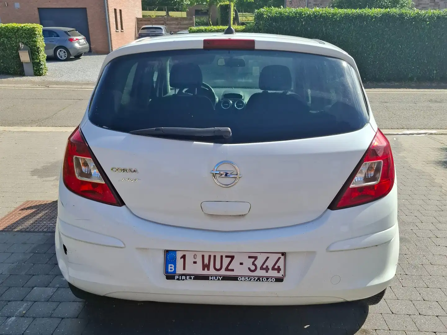 Opel Corsa Corsa 1.2i Enjoy Blanc - 2