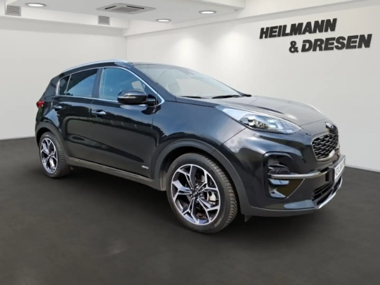 Kia Sportage GT-Line 4WD 1.6 Automatik/Navi/Lenkrad/Sitzheizung Zwart - 2