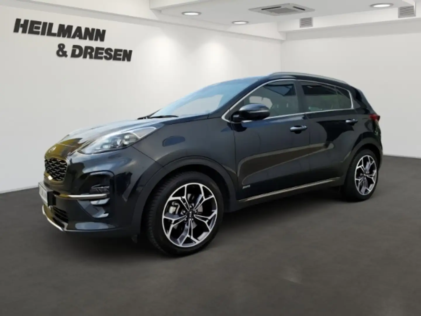 Kia Sportage GT-Line 4WD 1.6 Automatik/Navi/Lenkrad/Sitzheizung Zwart - 1