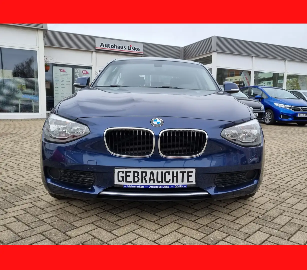 BMW 114 Sportline /KLIMA/BC/LMF/TFL/MAL/RS/SERVO/PANO/NSW/ Blau - 1