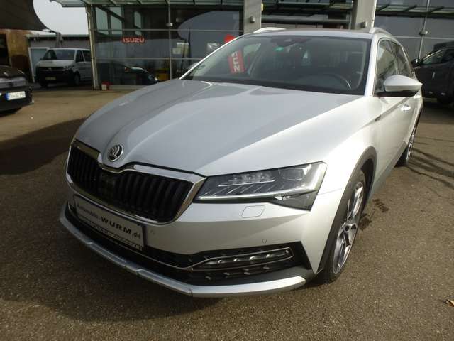 Imagine Skoda Superb Scout 4x4*AHK*Navi/Tel*RfK*Full-LED*ACC*NSW*SHZ*