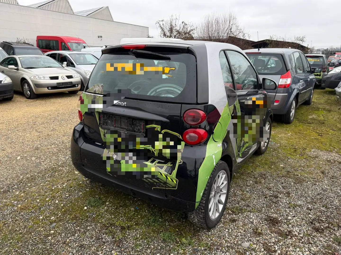 smart forTwo smart fortwo coupe Diesel cdi coupe passion dpf Noir - 2