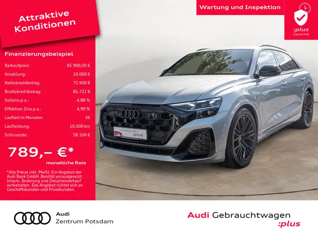 Audi Q8 S line 50 TDI quattro LASER NAVI AHK STAND